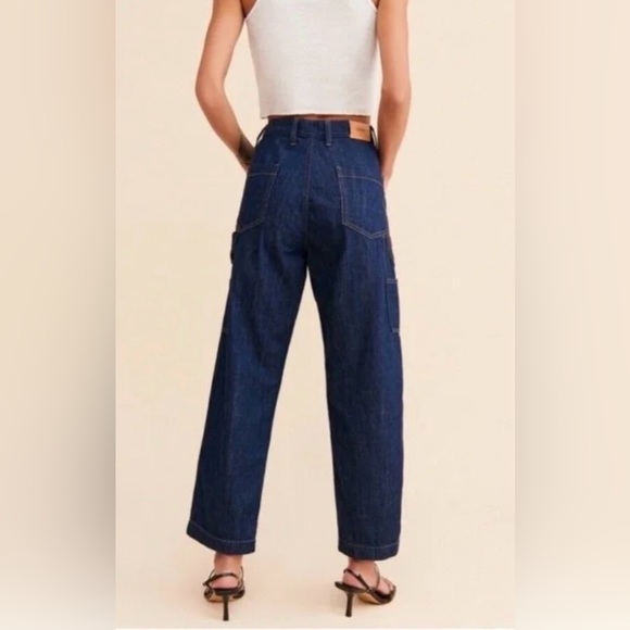 NWT Edwin Dark Blue Worker Pants Jeans - Picture 3 of 9